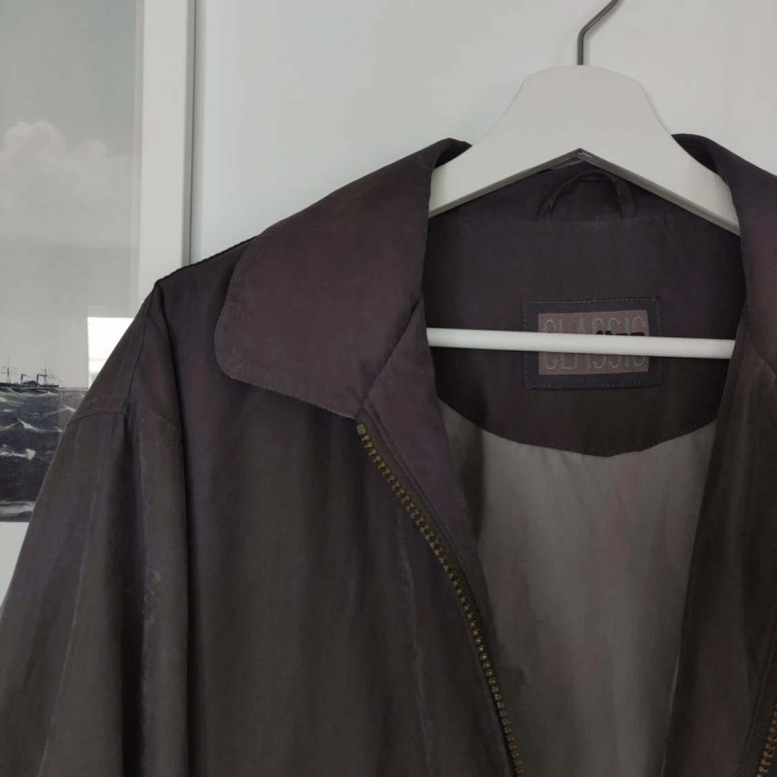 Grön "gubbjacka" - 90