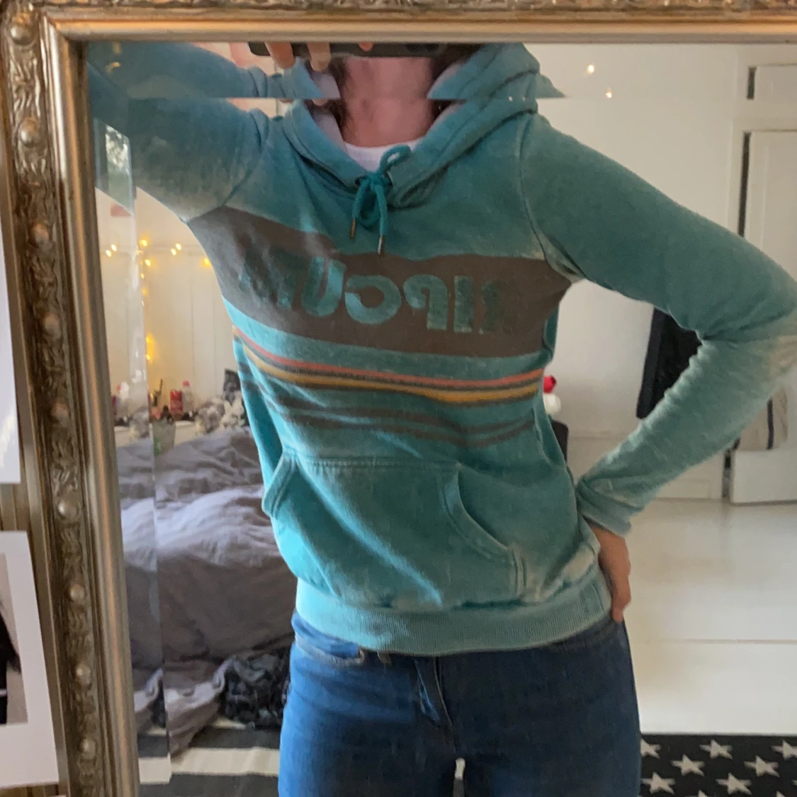 Blåsliten hoodie💙 - 90