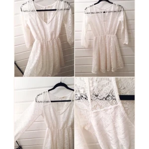  - Världens sötaste spetsklänning från Hollister, aldrig använd. Nypris 700 kr.