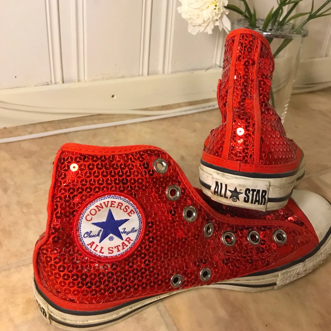 Paljett Converse  - 90