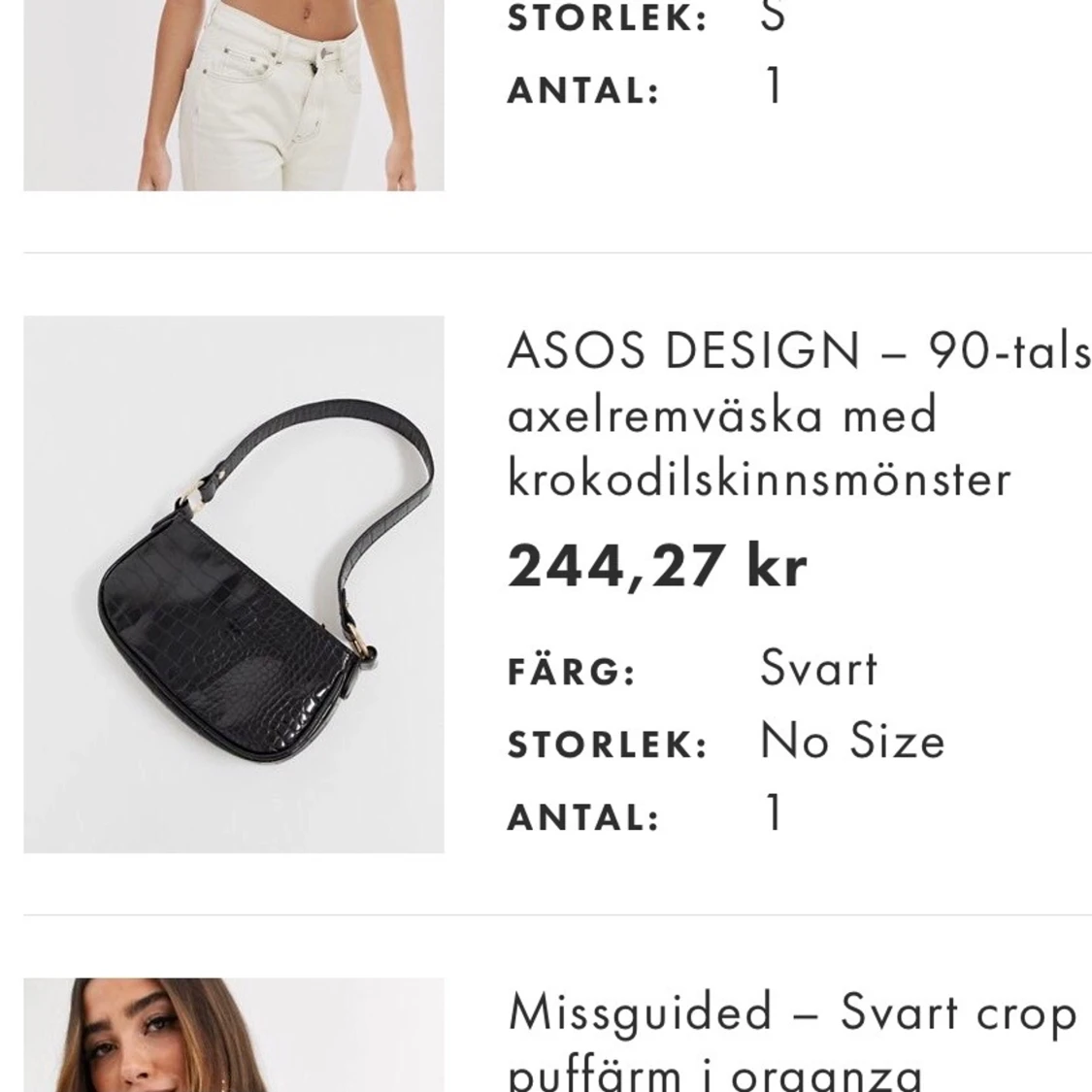 90-tals axelremsväska ASOS - 91