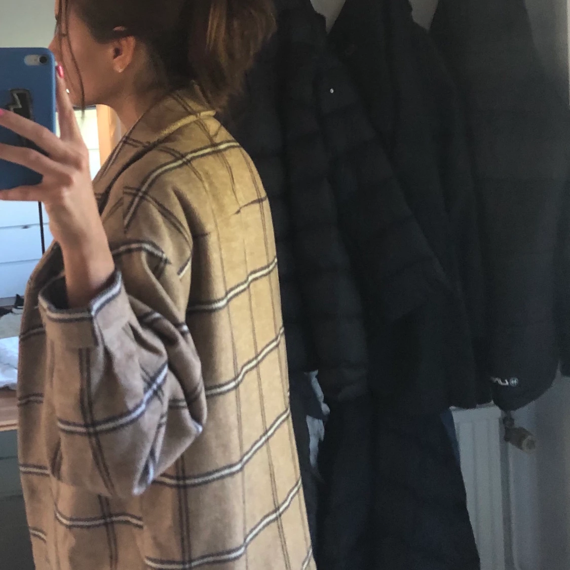 Rutig höstjacka  - 91