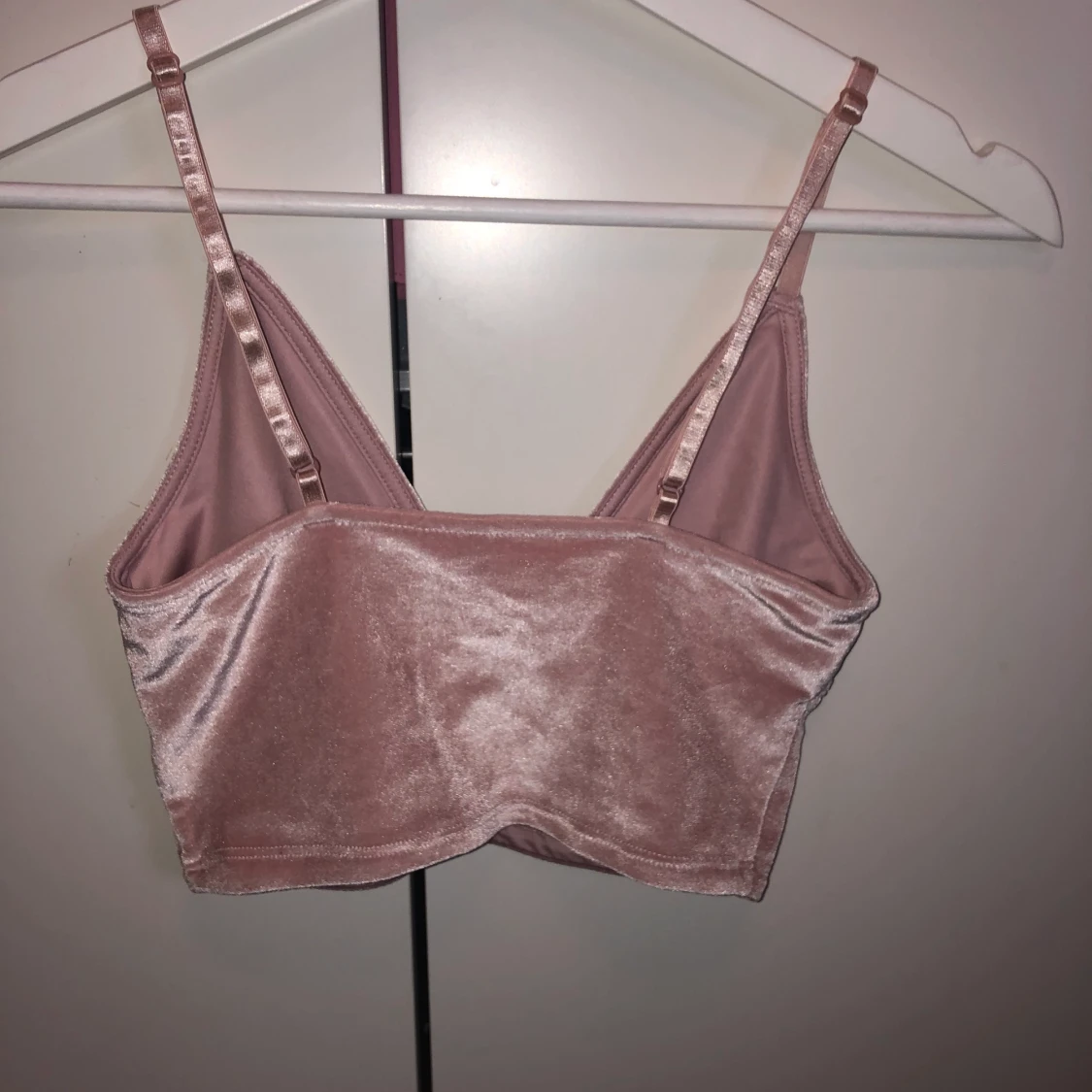 Rosa sammetstopp - 90