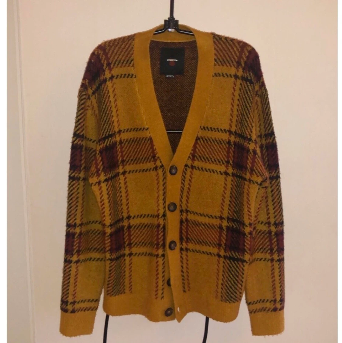 Rutig cardigan🧡🤎