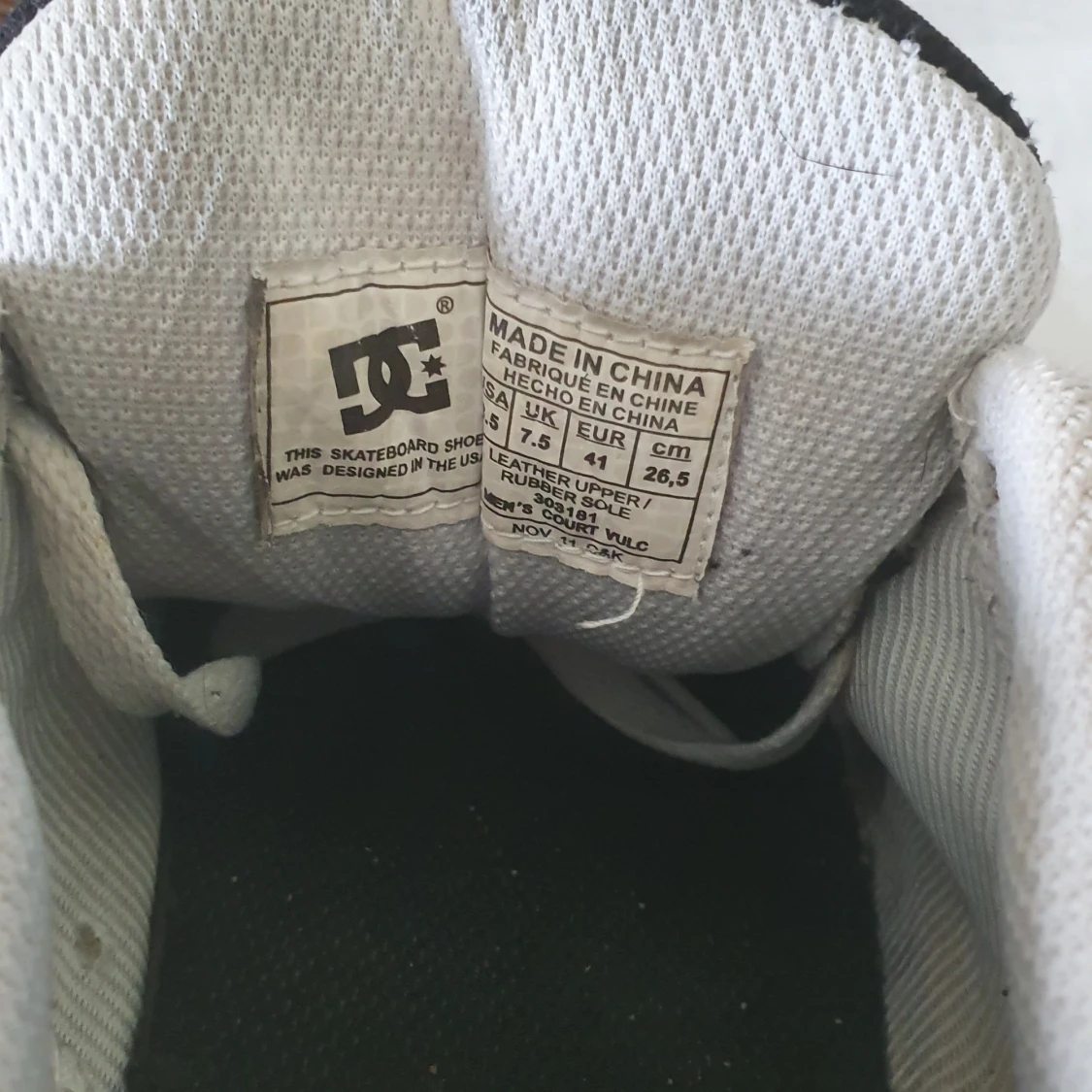 Äkta DC skor strl 41 - 91