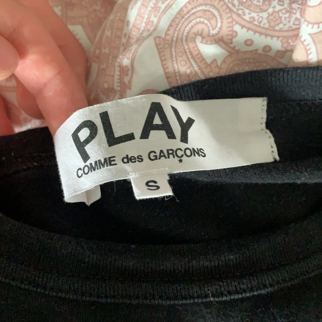 CDG longsleeve stl s fit xs - 91