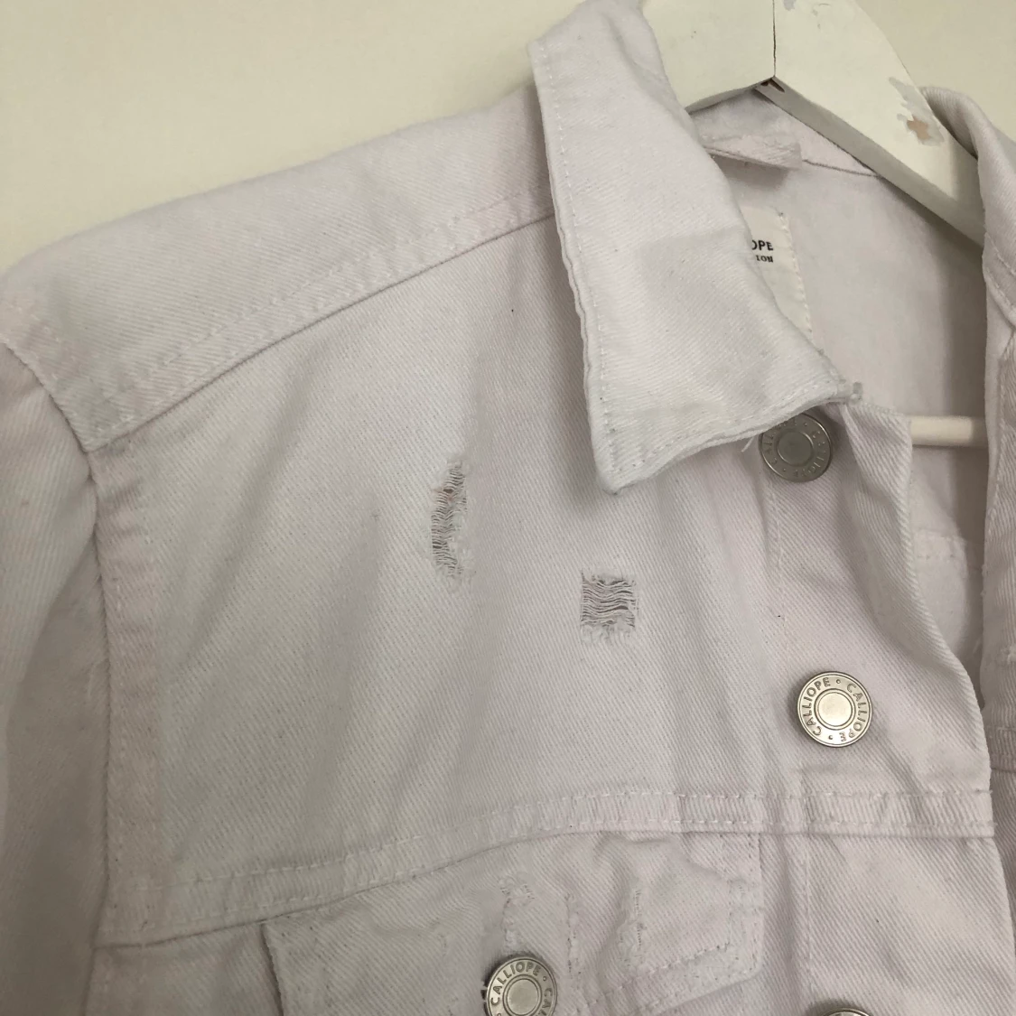 Vit jeansjacka! - 91