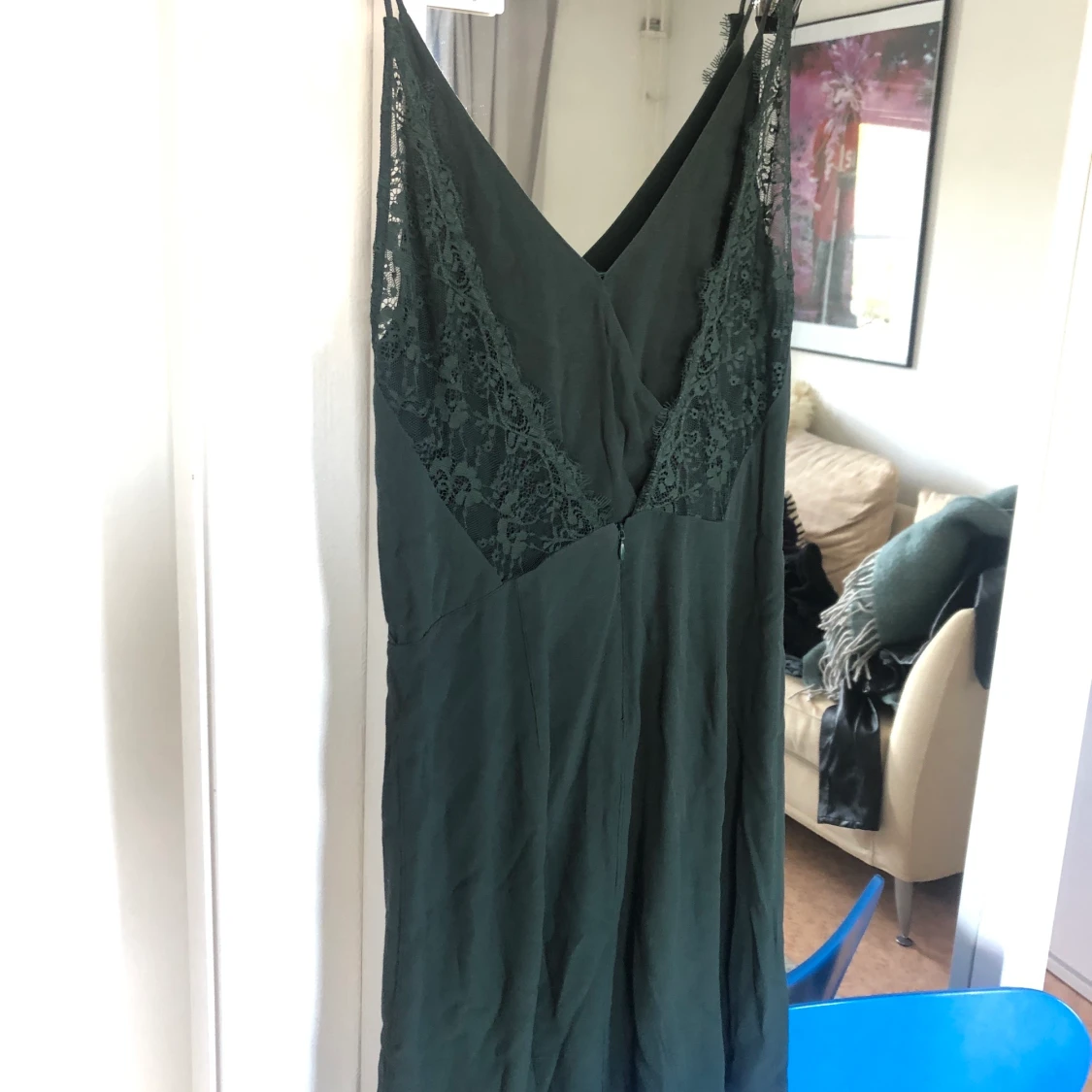 Samsoe samsoe klänning grön strl M  - 90