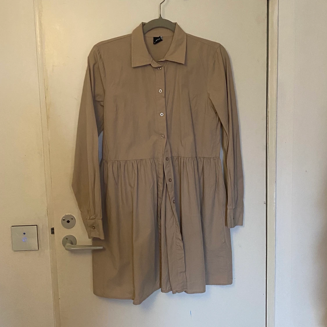 Jättefin skjort klänning