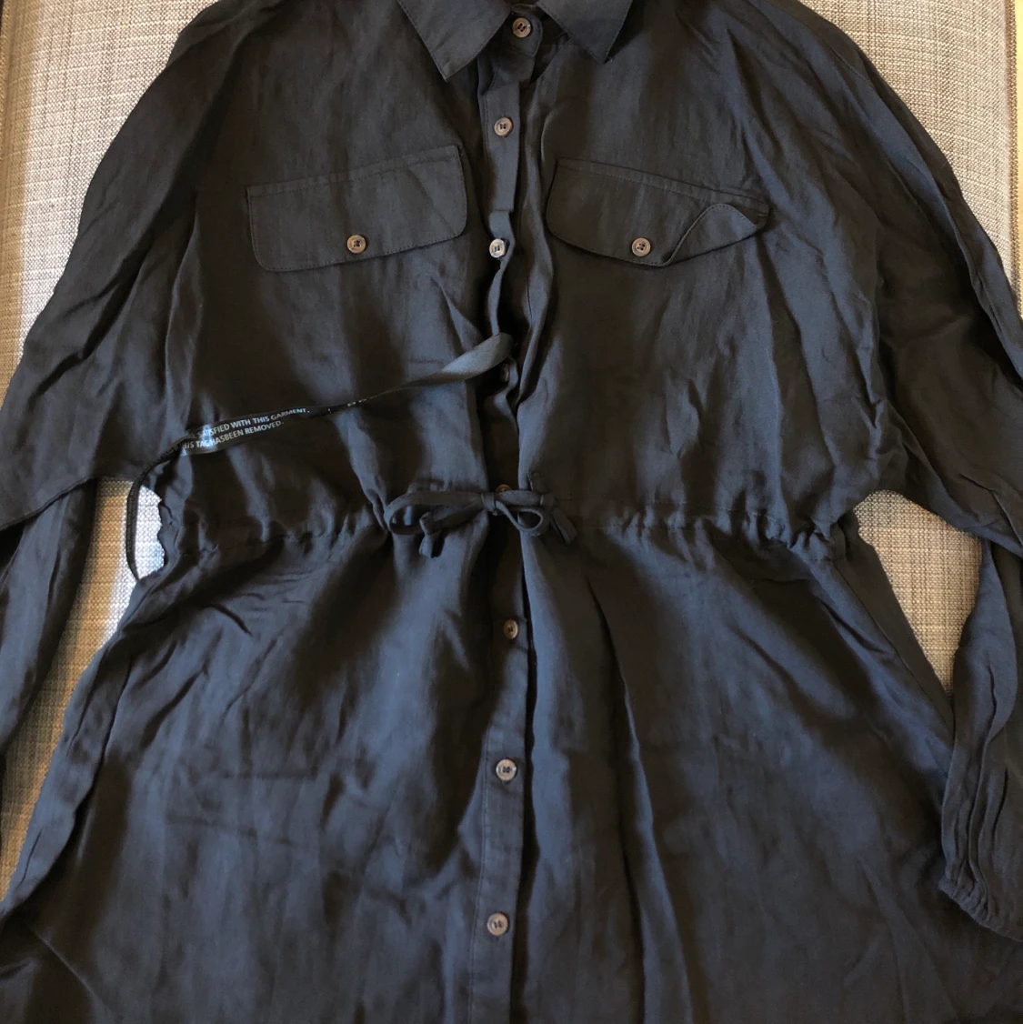 Svart skjortklänning - 91