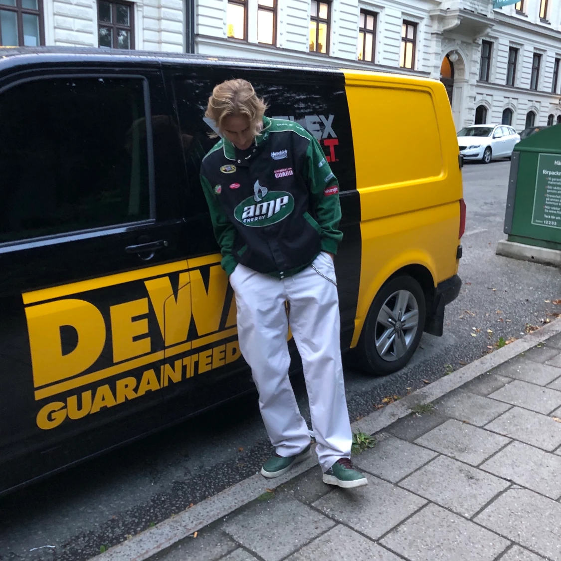 Vintage Racing Bomber Jacket - 90