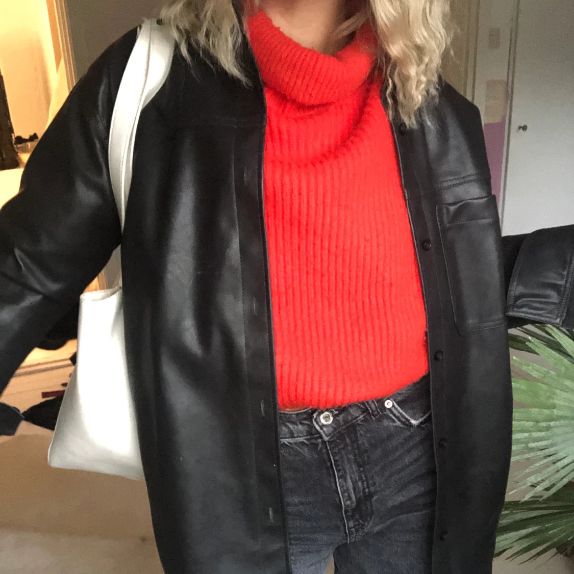 Grovstickad tröja - 91