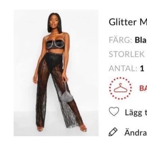 Glitter mesh byxor  - Säljer nu mina coola och sexiga mesh byxor, funkar perfekt på nyår och fester. Buda från 250🌸