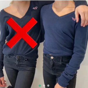 Hollister tröjor - Har två likadana tröjor ifrån hollister, så man kan matcha med sin kompis eller någon annan. Om man bara vill köpa 1 så kostar det 50kr men för båda 79kr💙💙 frakt 59kr