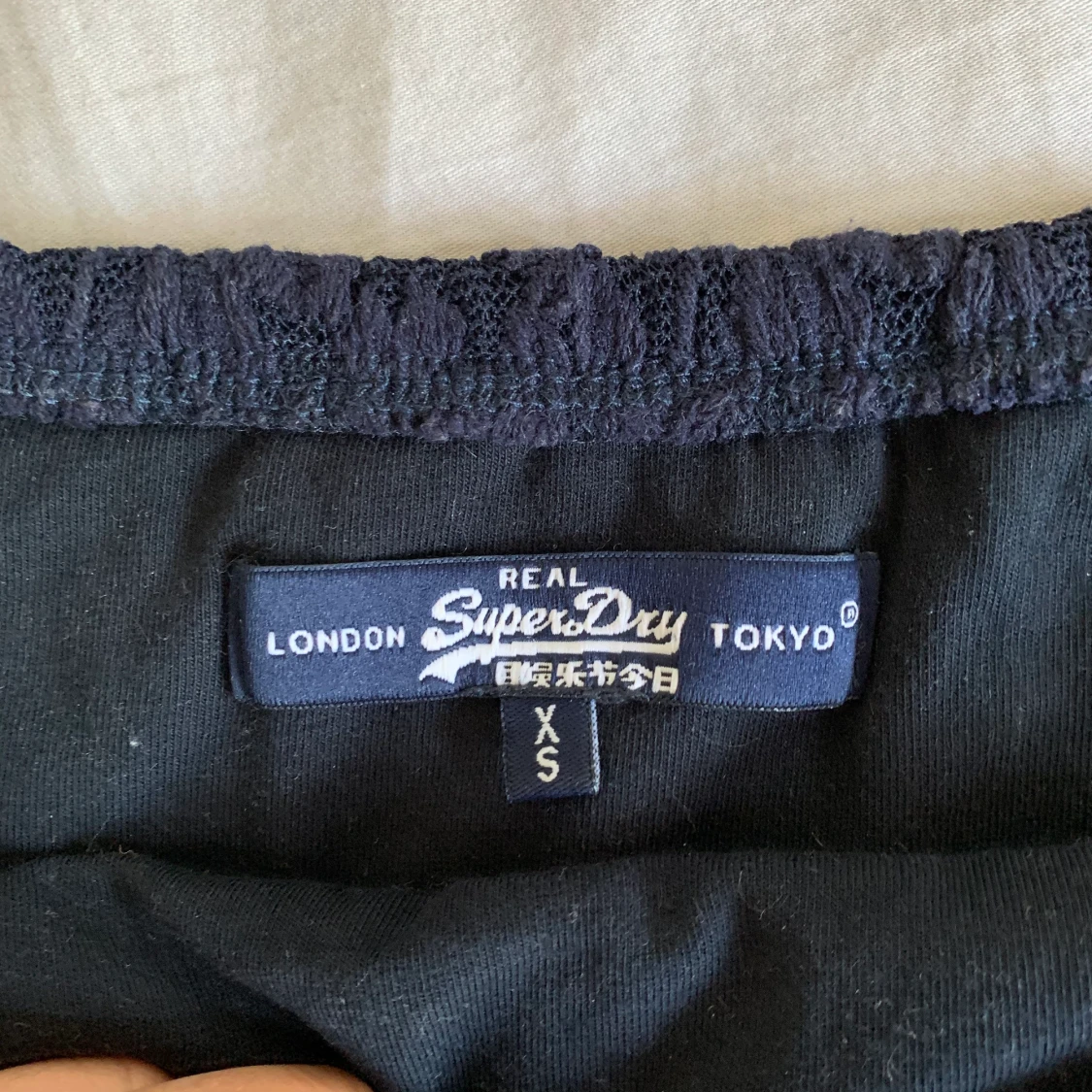 Superdry marinblå tröja, XS - 90