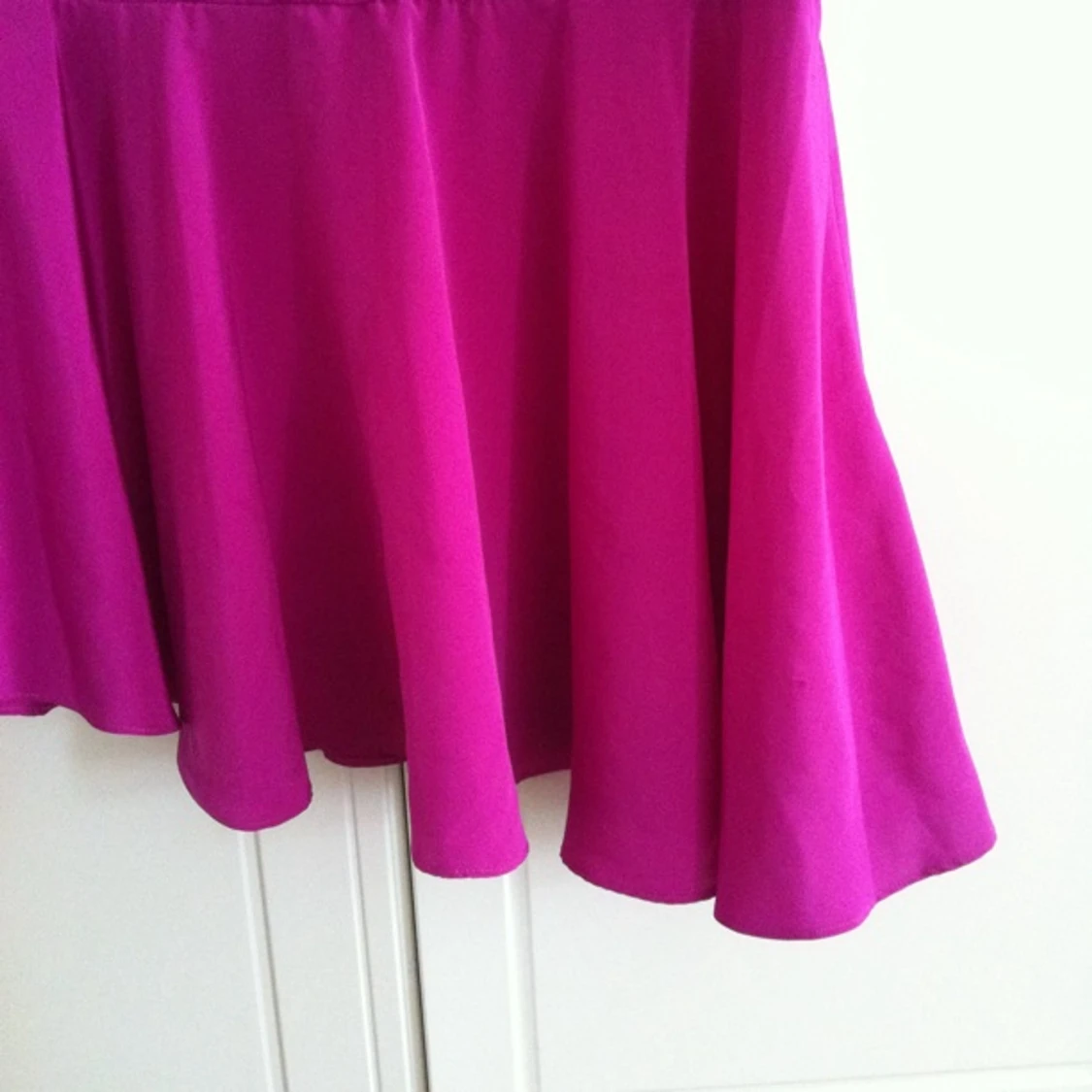 Mörkrosa vintage klänning. - 1380026587