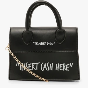 Handväska oanvänd - Svart handväska aldrig använd