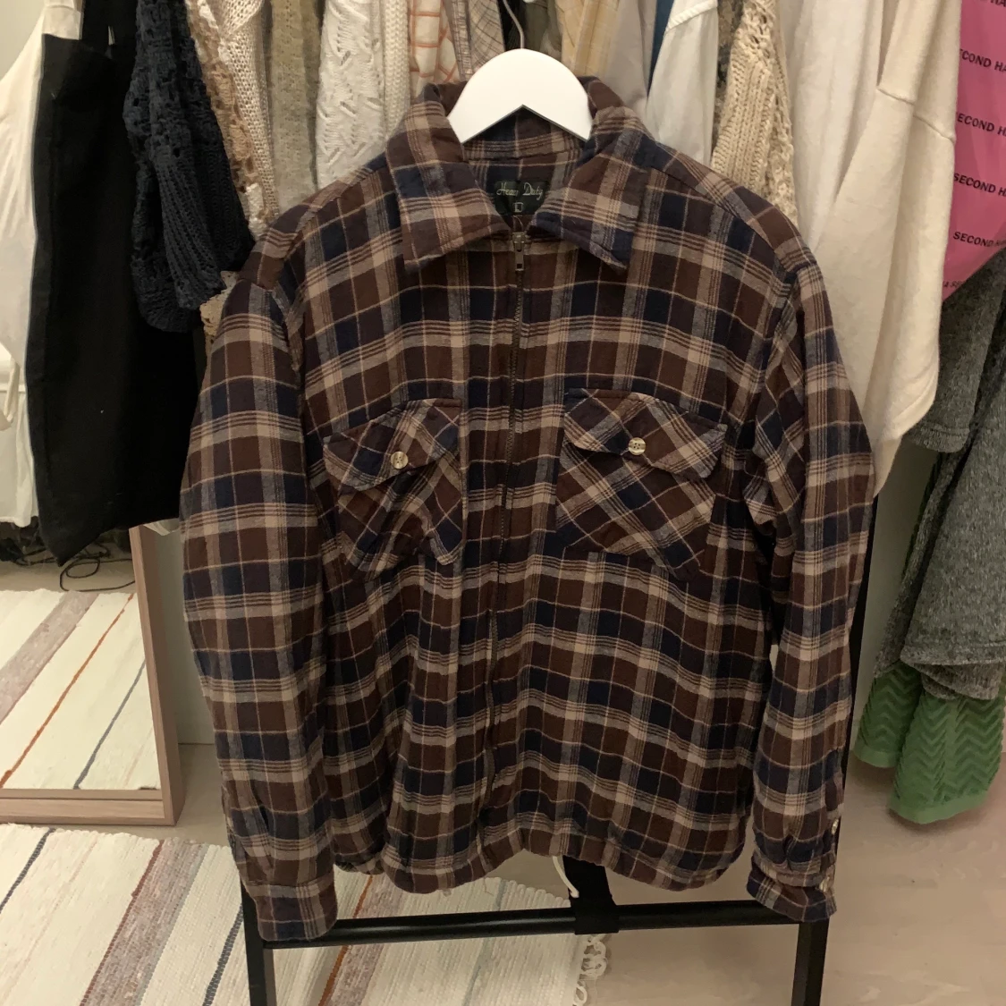 rutig vinterjacka - 91