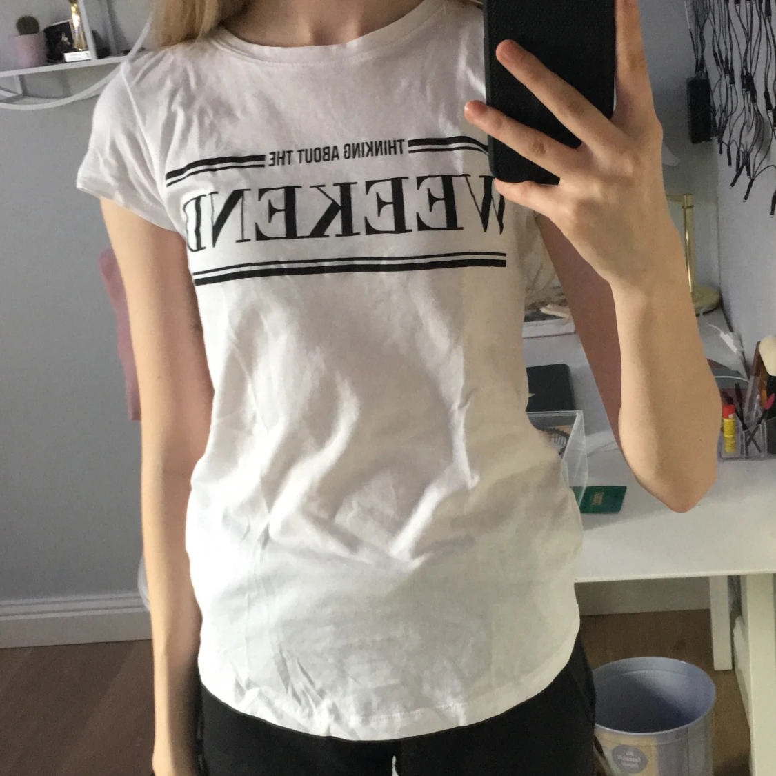 T-shirt med tryck - 90