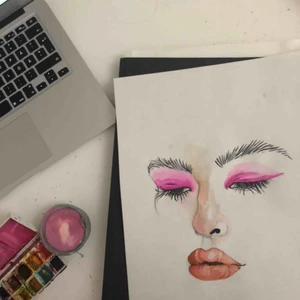  - Porträtt målat med akvarell 💕