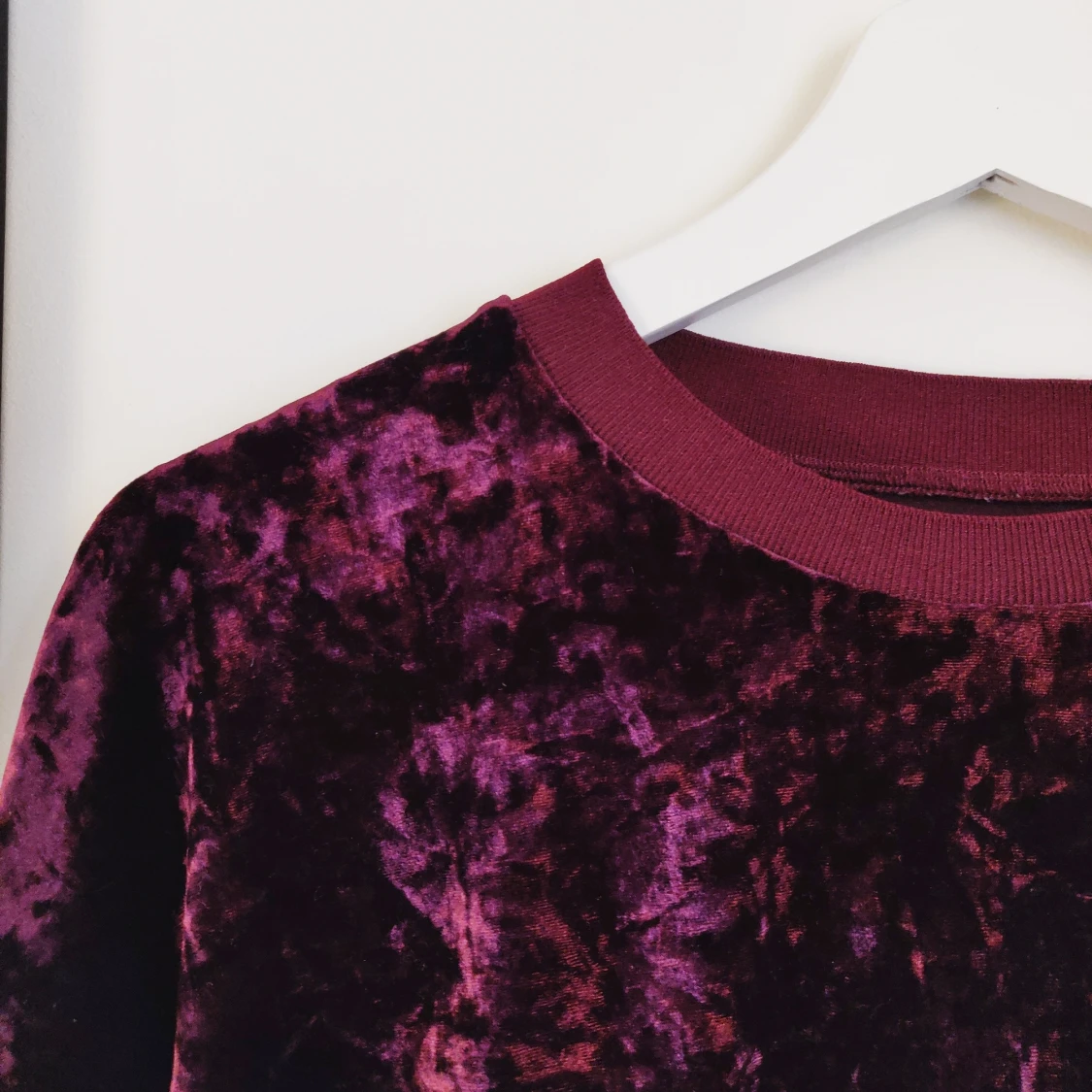 Tröja i krossat sammet - 90