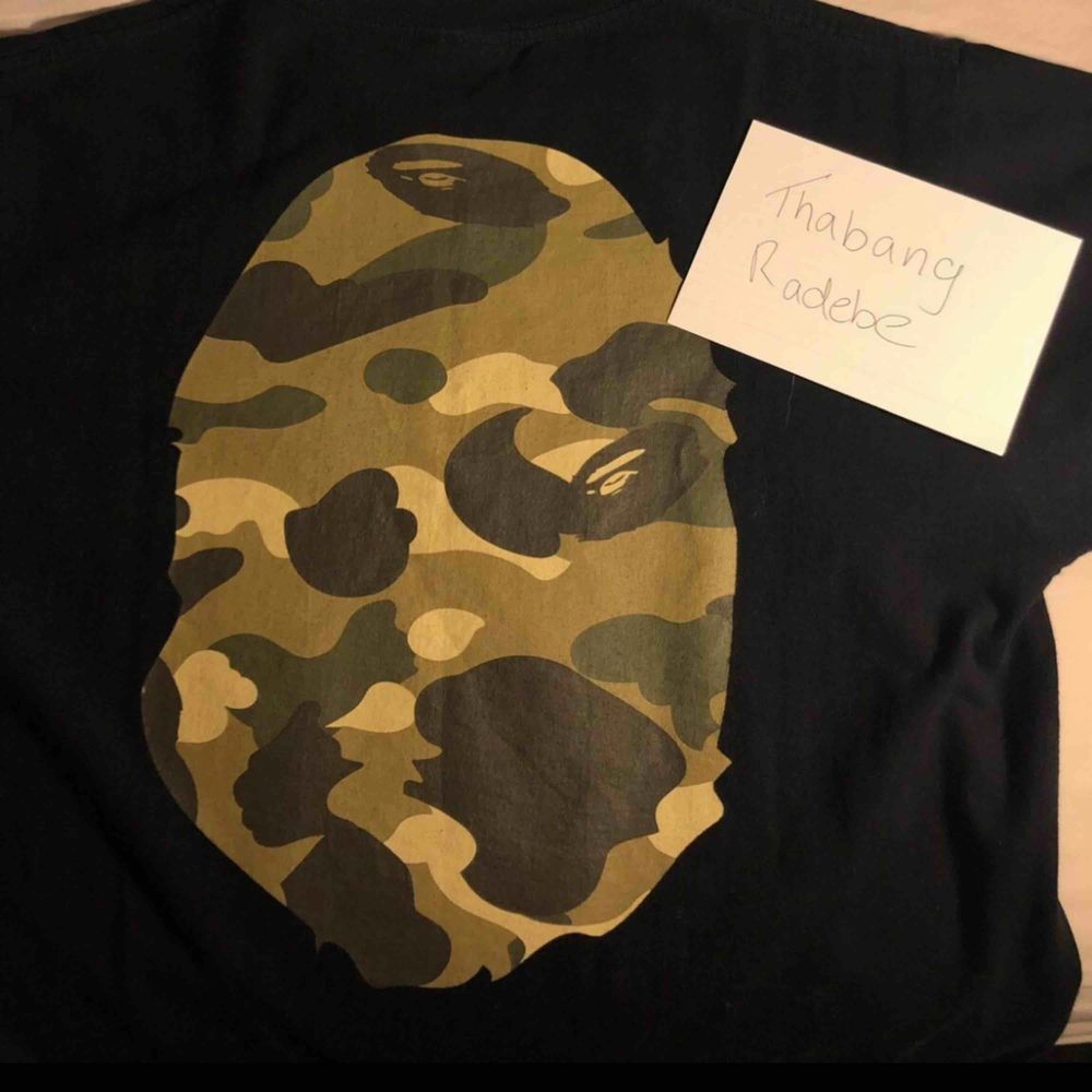 Bape T-Shirt Bought in New York Barely worn Original price 1200 SEK. T-shirts.