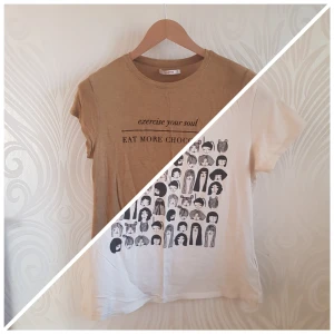 - 2 rshirts från Pull&bearvoch Monki! Bra skick, passar S och M. Båda för 80kr, FRAKT BETALAR NI SJÄLV!