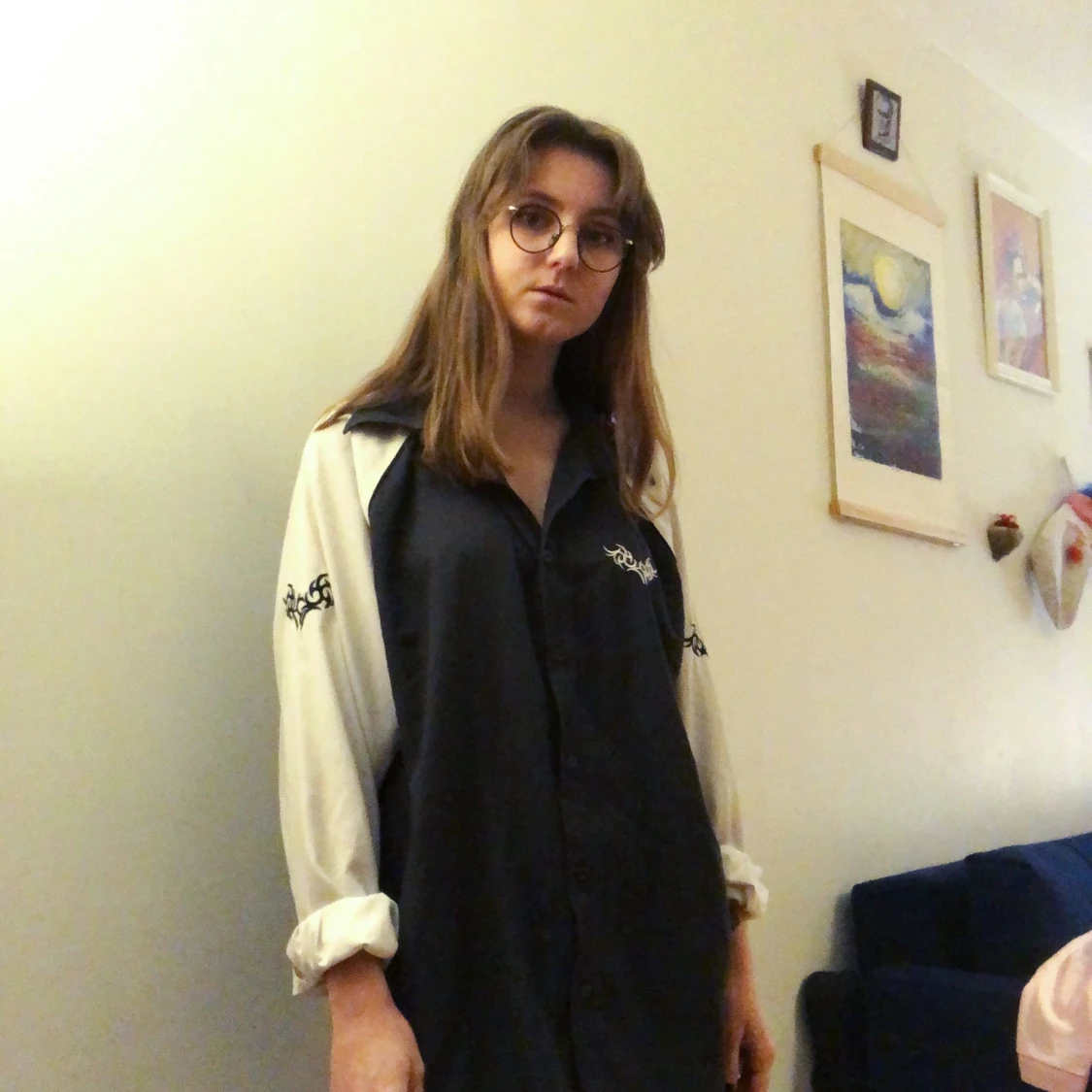 Skjorta med tribals  - 90