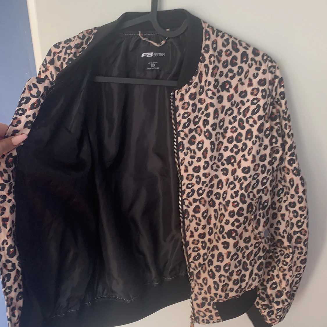 Leopard bomber jacka  - 91