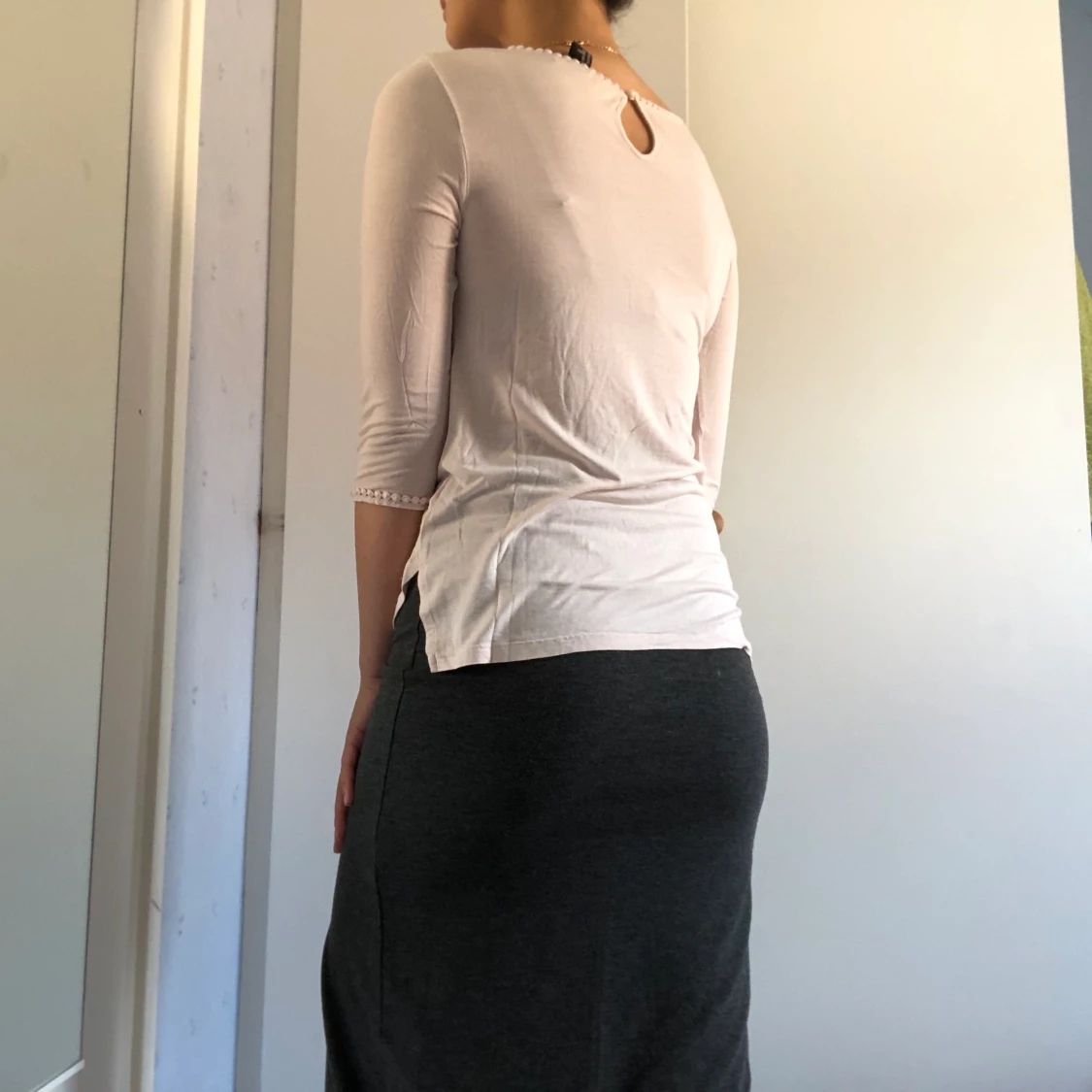 Puderrosa tröja - 91