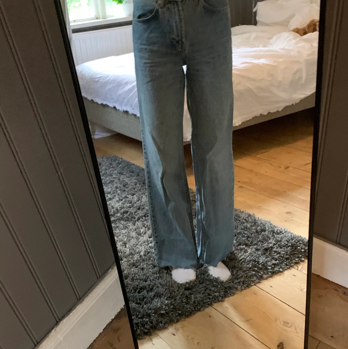 Wide jeans i storlek 36 - 91