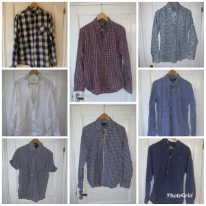Skjortor - Diverse skjortor i märkena ralph lauren, g-Star, Oscar Jacobsson mm. Alla är small (herr storlek).
