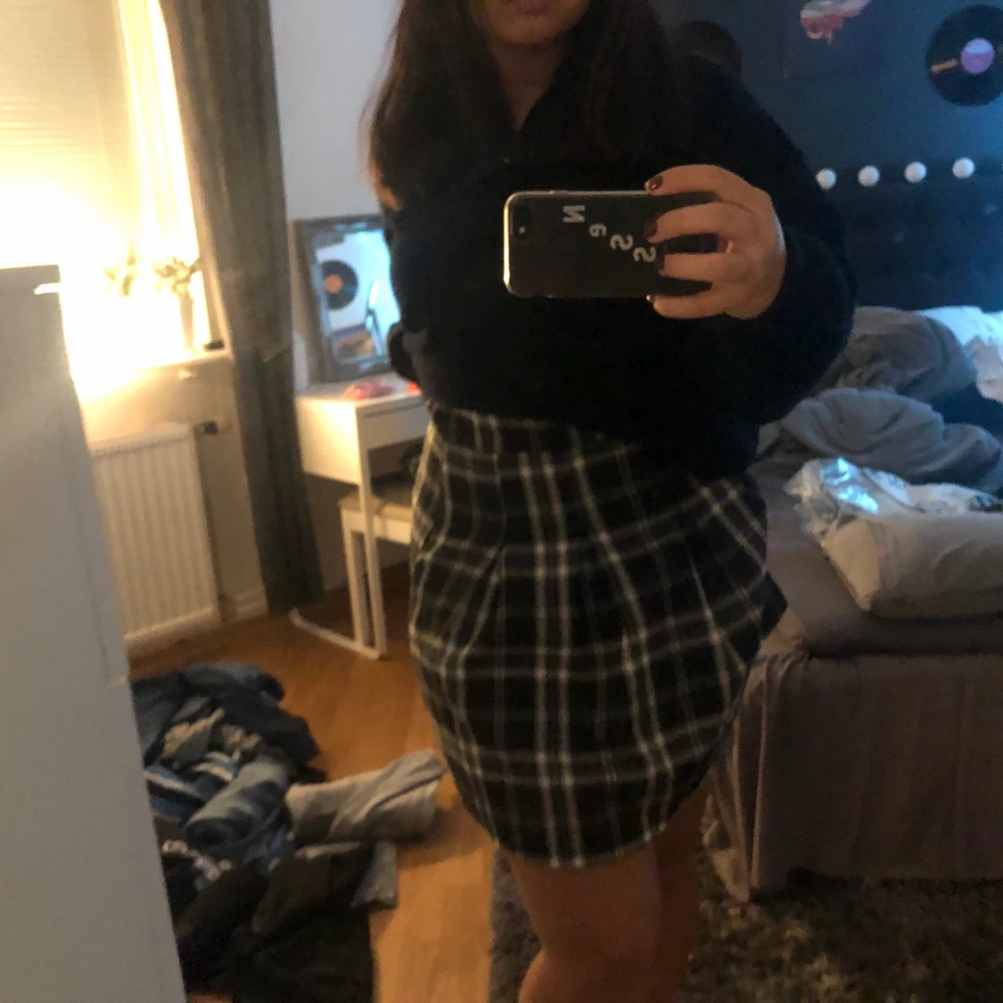 Rutig ”tennis” kjol