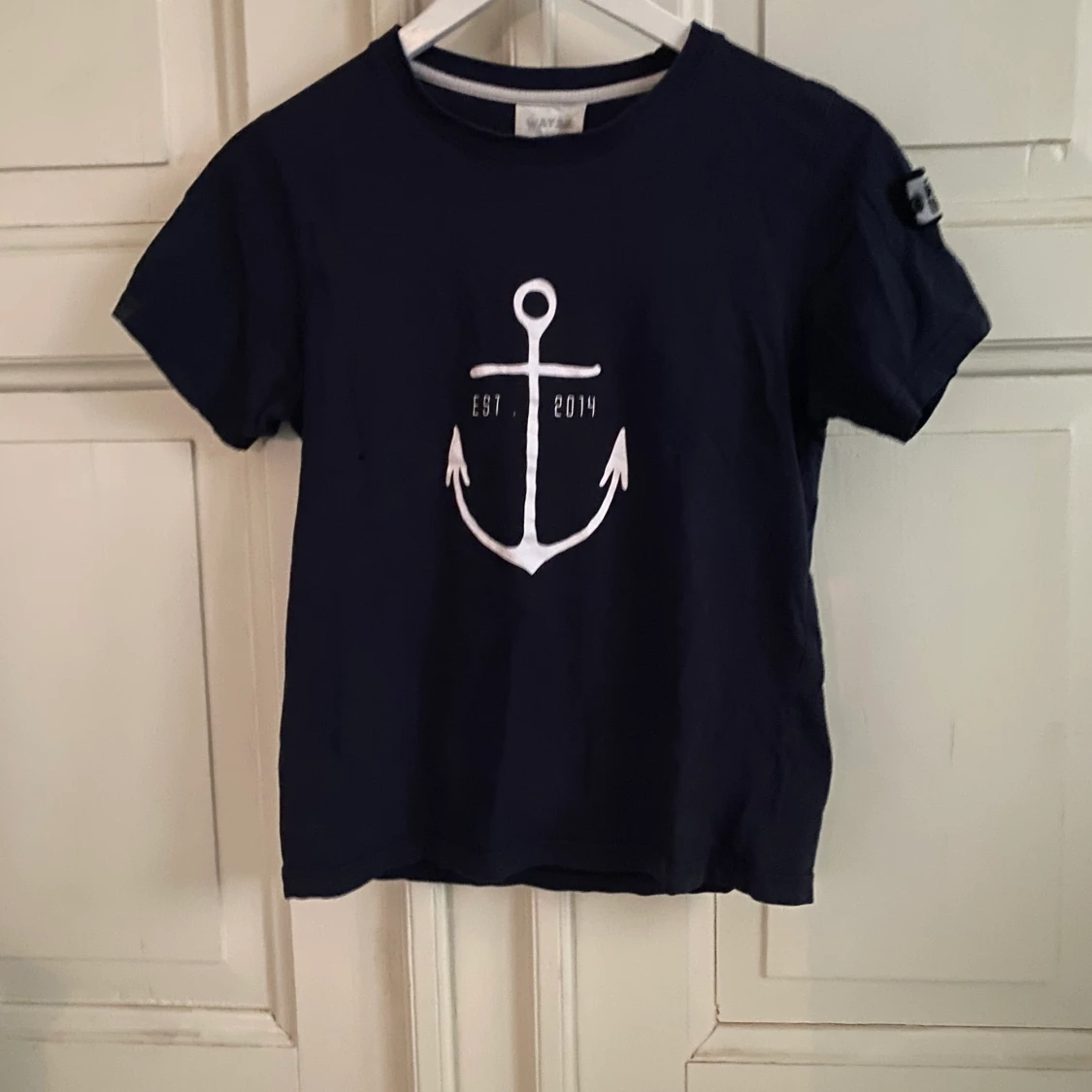 Marinblå Way Ink t-shirt i storlek 146/152