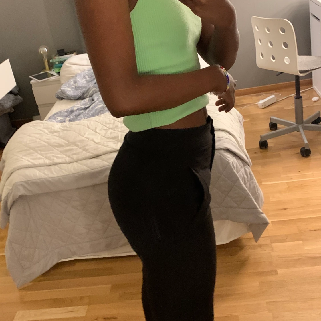 Svarta Kostymbyxor  - 90