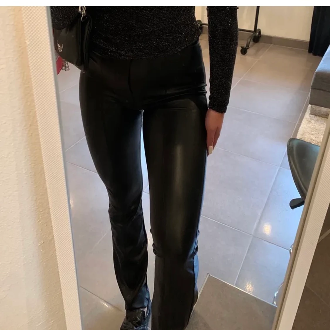 Bootcut skinnbyxor - 91