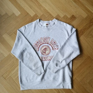 Vintage college crewneck  - WTS vintage college sweatshirt, fits s-m, General wear no flaws, bud från 300 kr minsta höjning är 25 kr köp direkt för 550 plus frakt