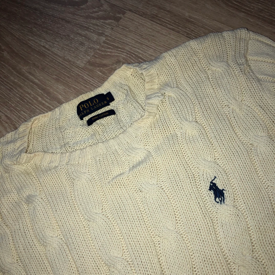 Kabelstickad tröja från Ralph Lauren - 91