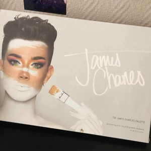  - Säljer min James Charles eyeshadow pallet , ej äkta men färgerna är superfina. Den är endast testat. Säljer pga att den kmr inte till användning. Frakt tillkommer 