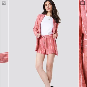  - Säljer hela det här setet från Kristin Sundberg x Nakd för 600 kr. Det är slutsålt, och mitt set är helt oanvänt. Nypris så kostar kavajen 599 & shorts 299. 