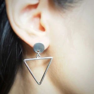  - nya örhängen/ material: nickel, rodium