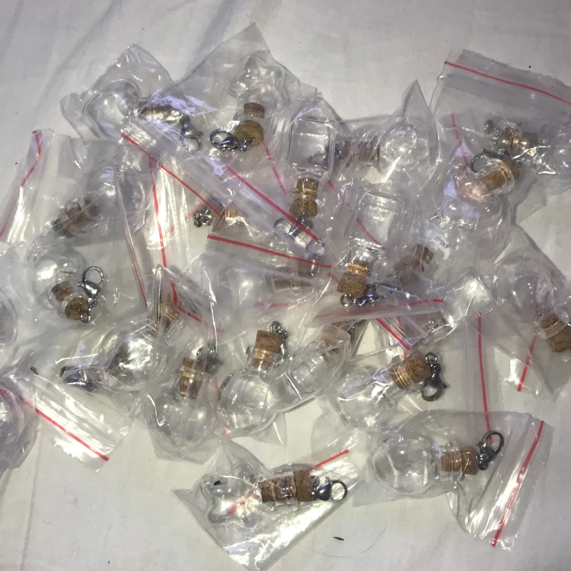 Glas tuber till halsband - 91