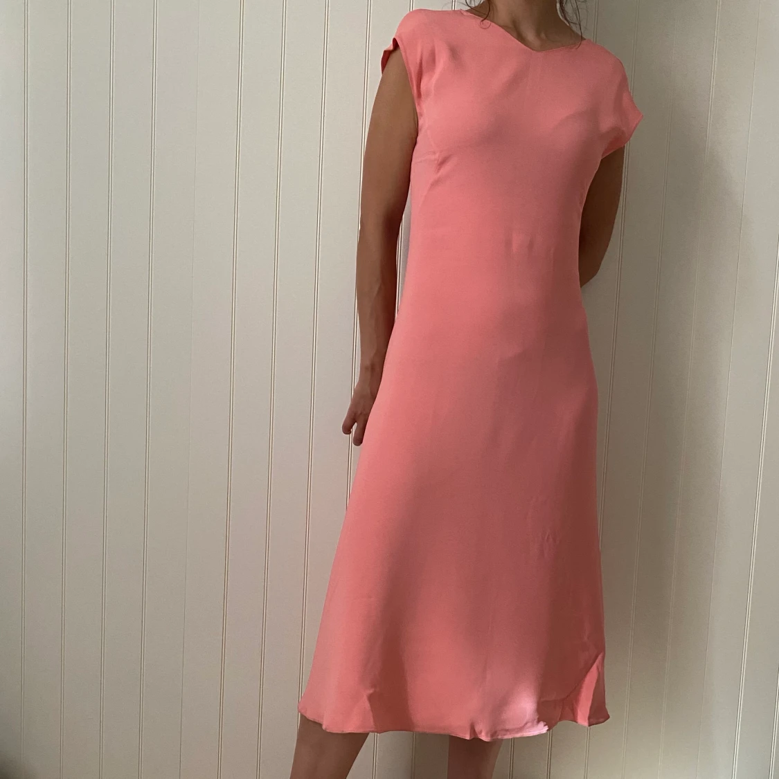 Open back pink dress from zara - 90