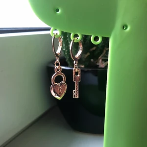 Örhängen  - Supersnygga och trendiga örhängen. Örhängena är oanvända och frakten kostar 11kr oavsett hur många smycken man köper!!