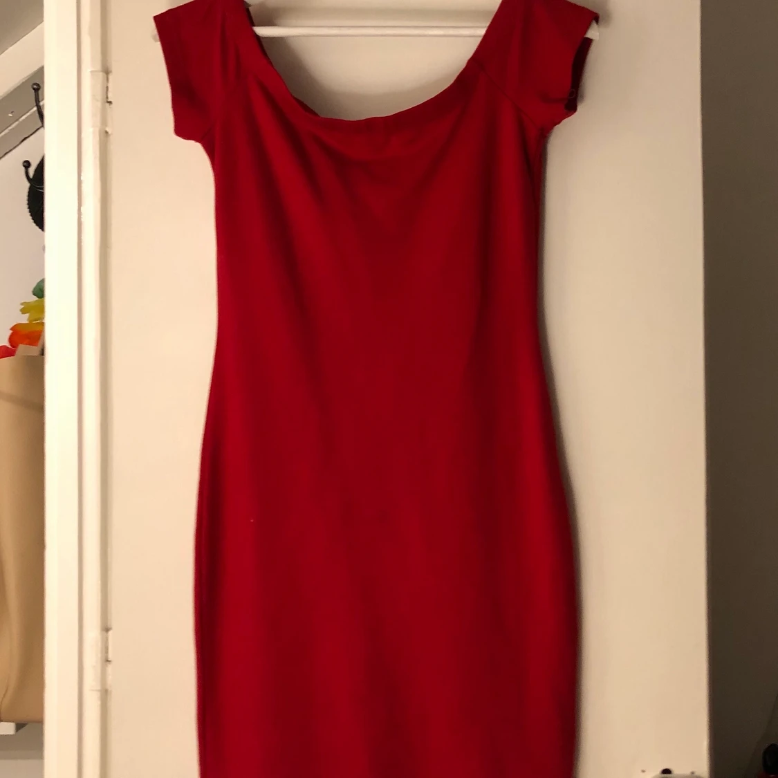Röd klänning 