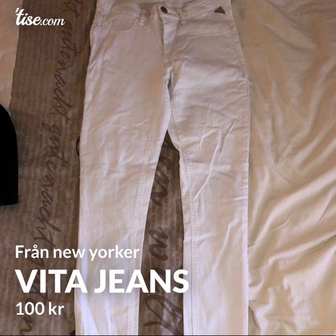 Vita jeans från NewYorker
