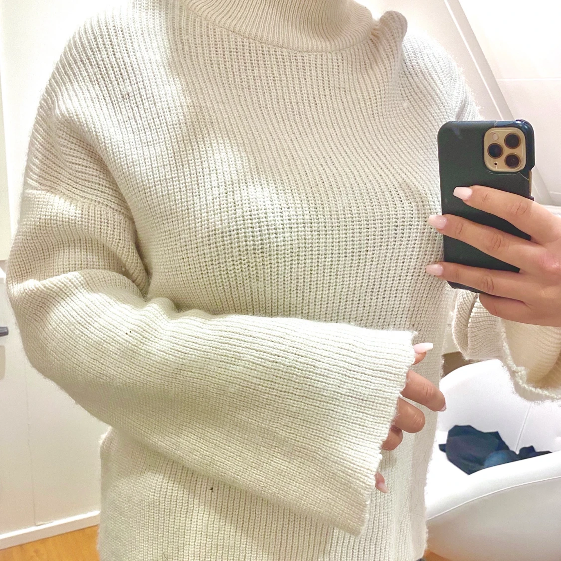 Na-kd tröja med vida ärmar - 90