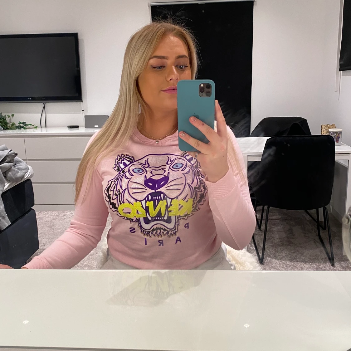 Kenzo långarmad tröja - 90