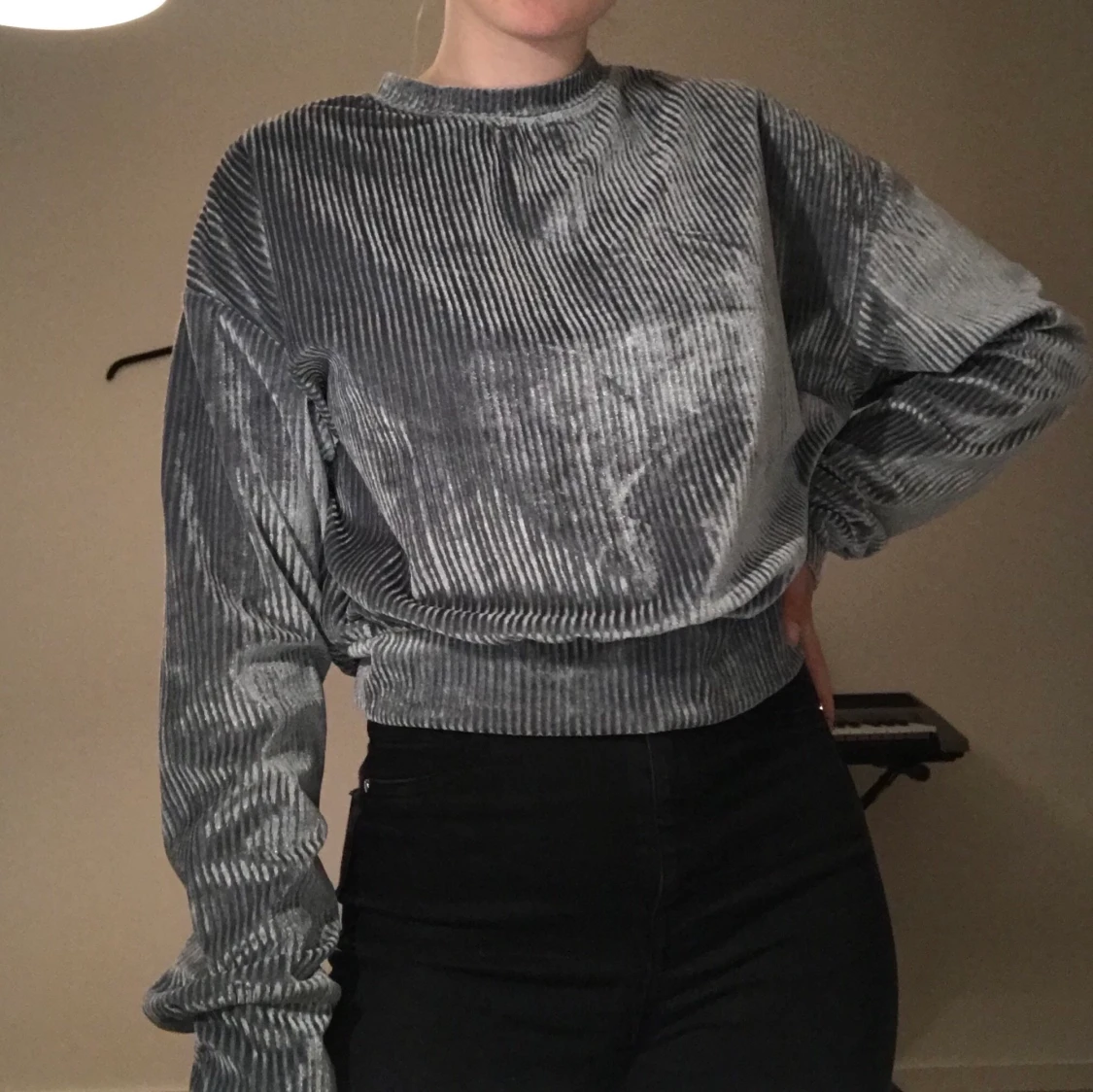 Långärmad tröja i ”Manchester”