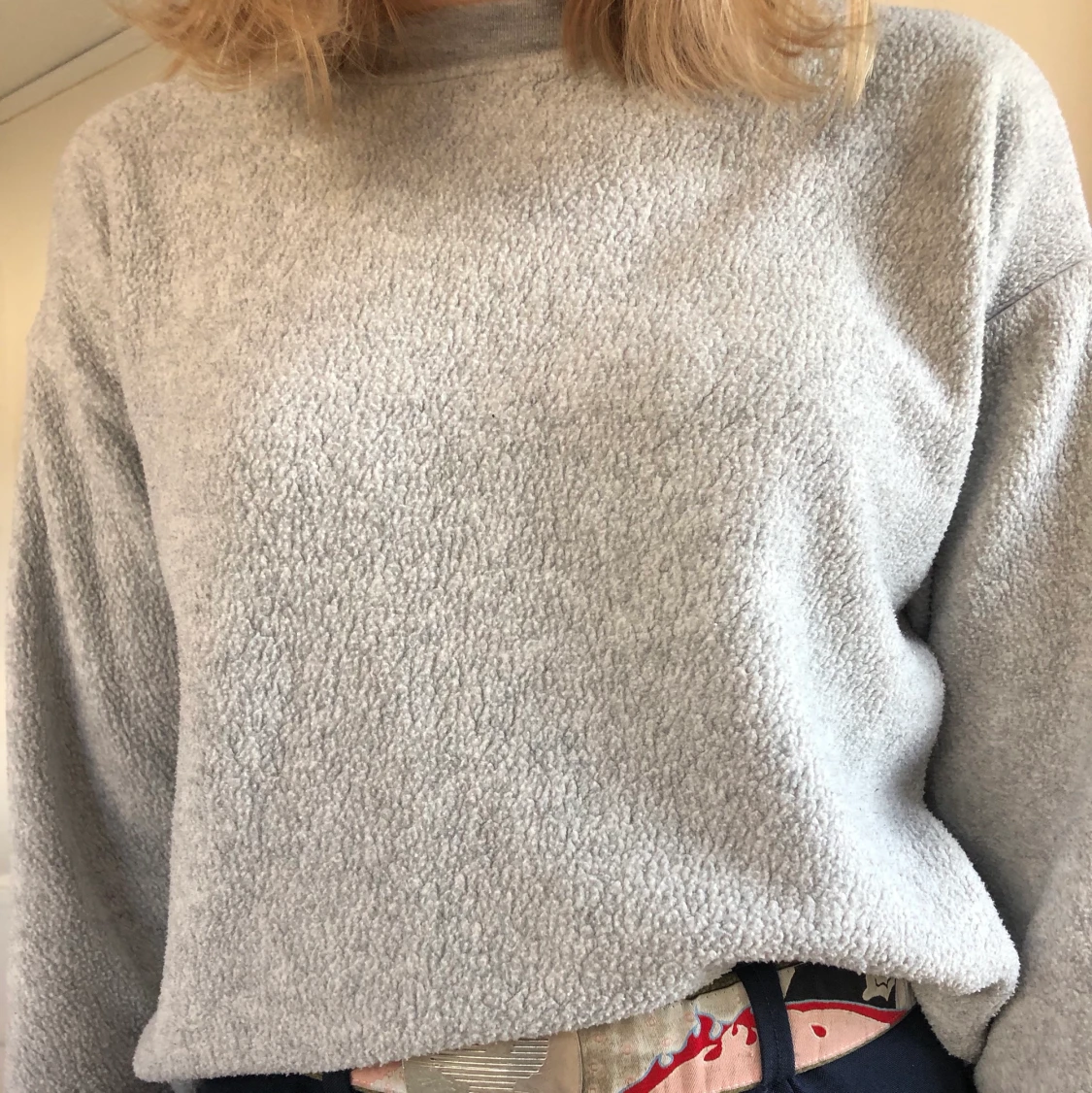Mysig grå sweatshirt från Topshop  - 91
